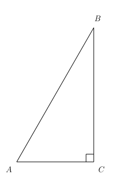 right triangle ABC